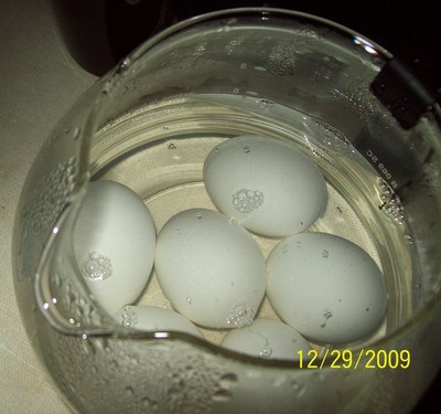 Hard Boiled Eggs - Coffee pot method.